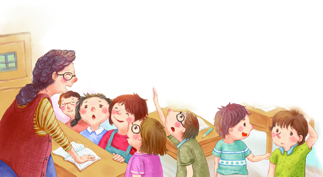 卡通班级同学图片_卡通图片