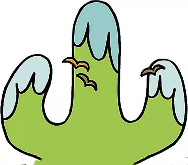 美丽的中国字之山