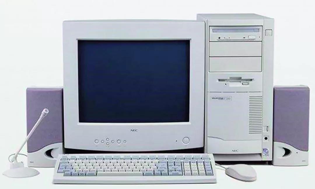 1995年出现在学生视野中的286电脑